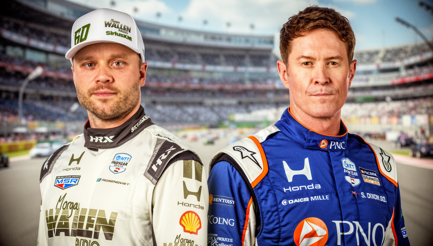 BV SPORTS - Scott Dixon与Felix Rosenqvist为何选择在2027年加盟Arrow McLaren？ - 宝威体育